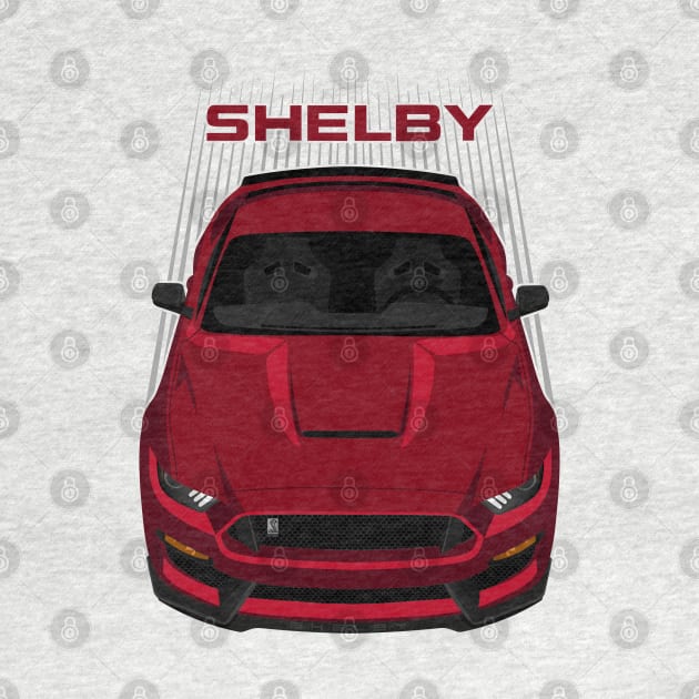 Ford Mustang Shelby GT350 2015 - 2020 - Rapid Red by V8social